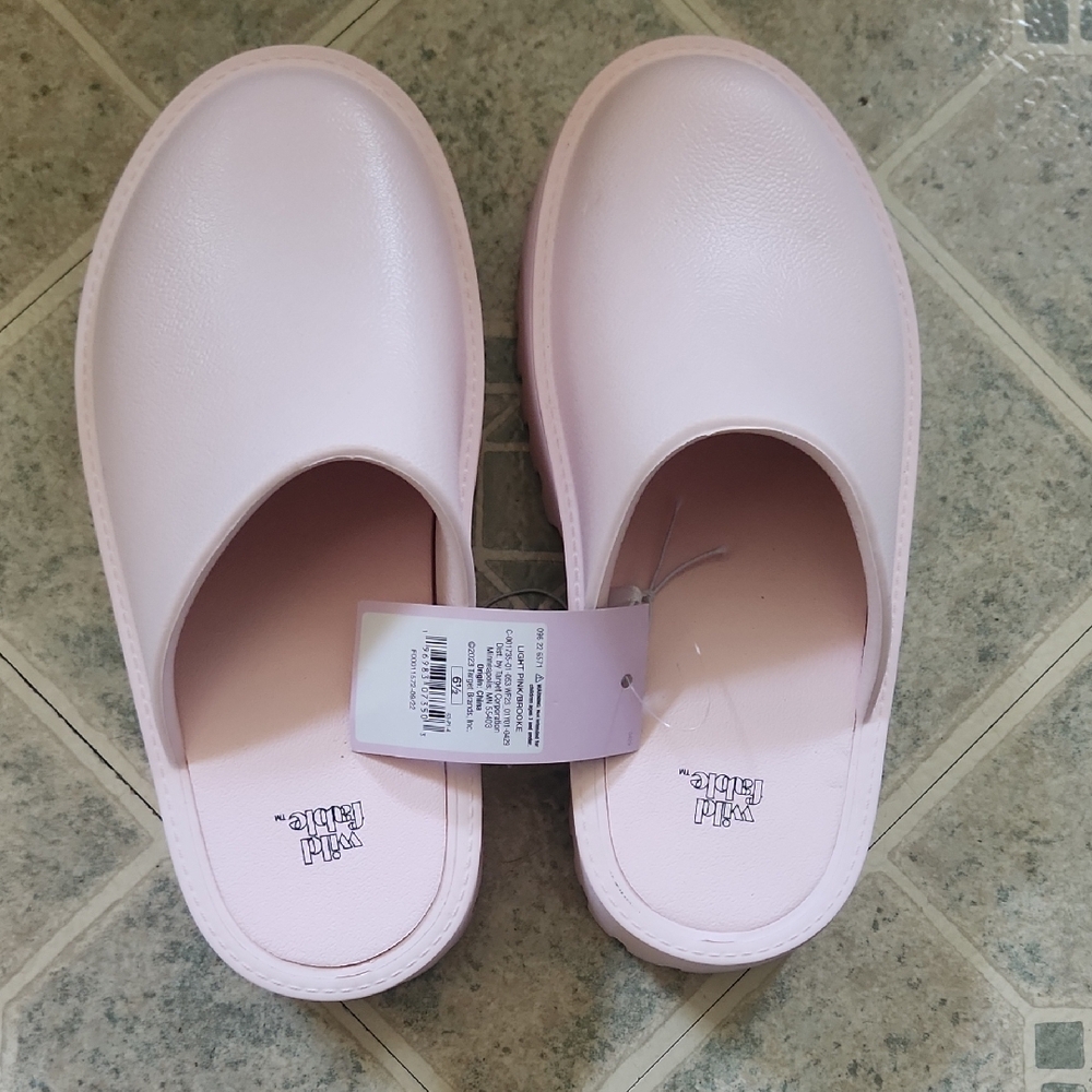 Wild Fable Light Pink Women's Mules